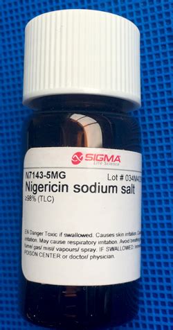 nigericin sodium salt msds